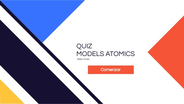 QUIZ models atomics | Genially