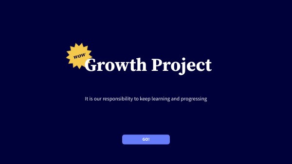 Project presentation | Genially