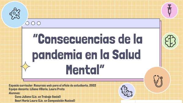 Consecuencias de la Pandemia en la Salud Mental | Genially