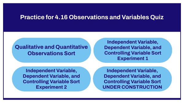 Qualitative vs quantitative observatins | Genially