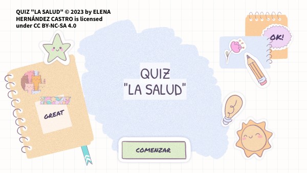 QUIZ LA SALUD | Genially