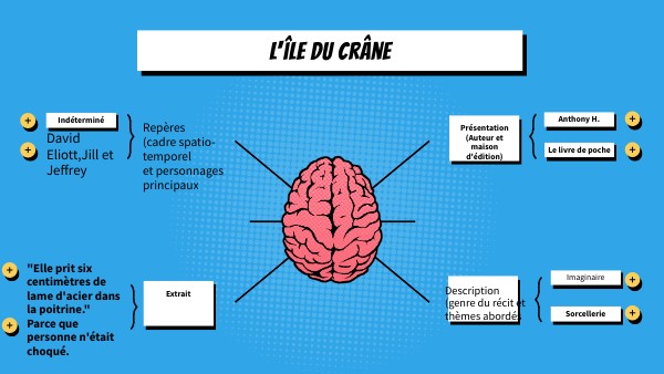 Carte mentale: L'île du crâne