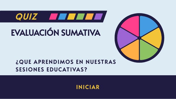 Evaluación sumativa | Genially