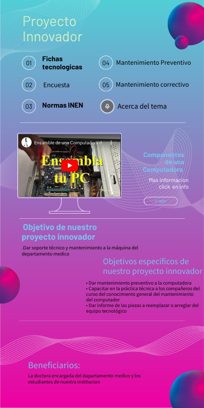 INFO TECNOLÓGICA | Genially