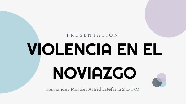 violencia en el noviazgo