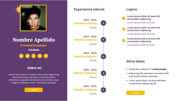 CV GENIAL II | Genially