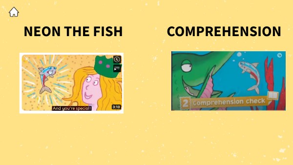 NEON THE FISH. STORY TALE