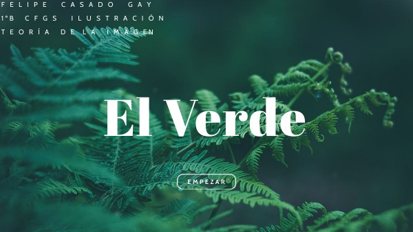 Un Color: El Verde | Genially