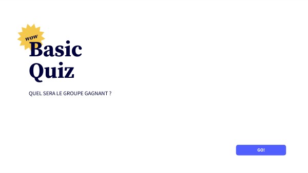 Basic quiz | Genially