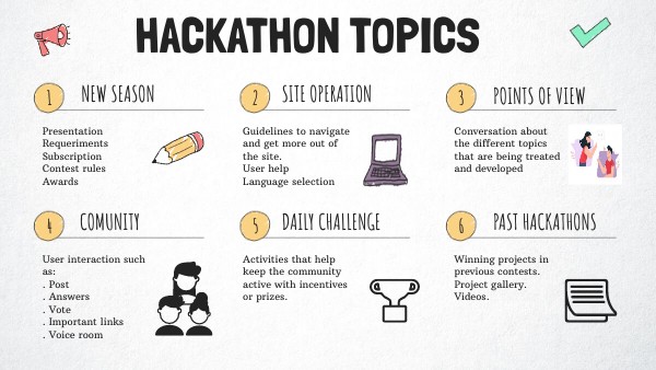 TOPICS HACKATHON