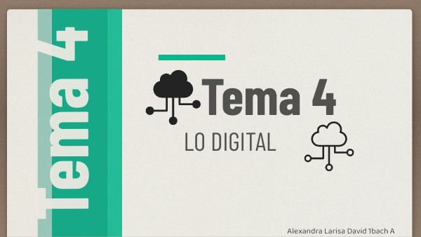 TEMA 4 | Genially