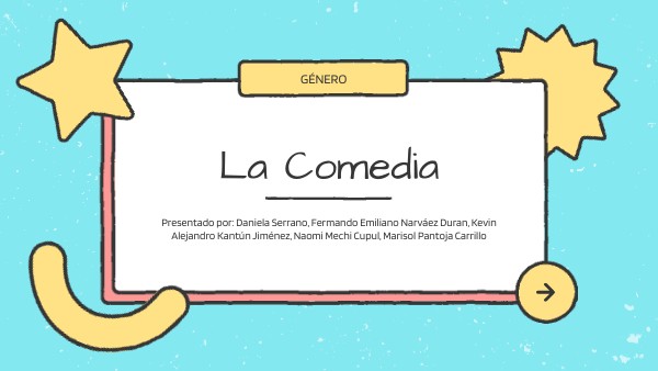 GENERO COMEDIA | Genially