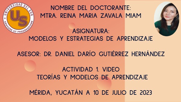 Actividad 1. Modelos y estrategias de aprendizaje 2 | Genially