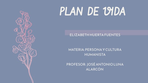 PLAN DE VIDA | Genially