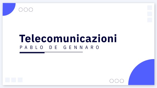 TELECOMUNICAZIONI | Genially
