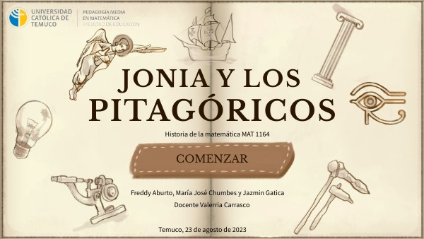 Jonia y los pitagóricos