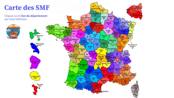 Carte des SMF Français | Genially