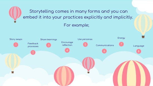 embedding storytelling | Genially