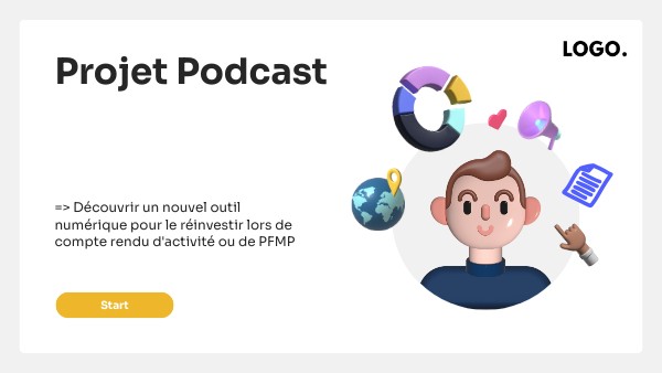 Présentation projets numériques | Genially