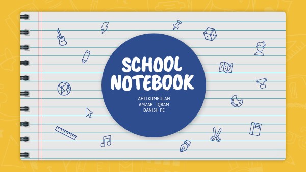 SCHOOL NOTEBOOK | Genially