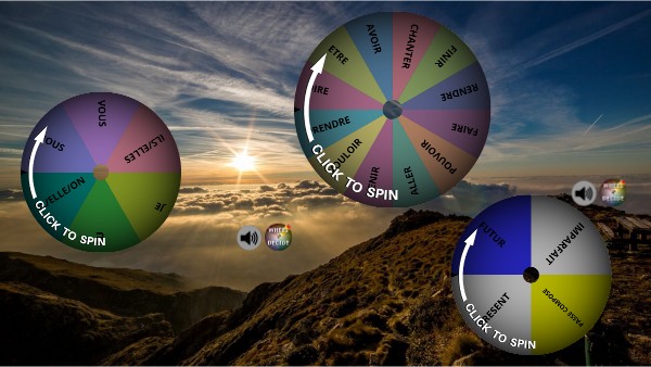 ROUE VERBES IRREGULIERS