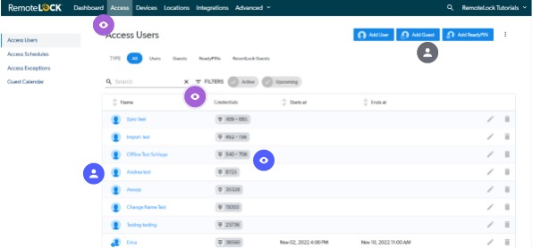 Access Tab | Genially