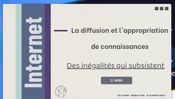 des inégalités qui subsistent