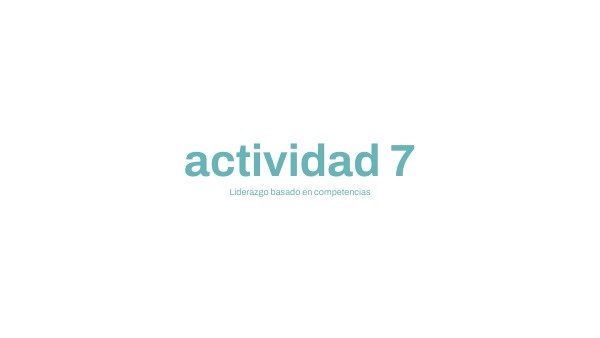 actividad 7 | Genially
