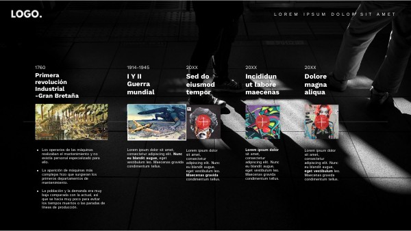 DATA VIS TIMELINE | Genially