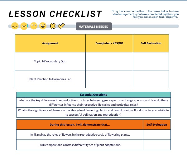 Topic 16 Lesson 4 Landing Page