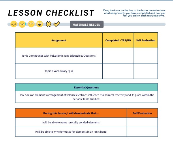 Topic 9 Lesson 4 Landing Page