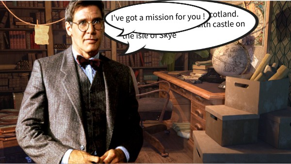 3 Professor Jones' office