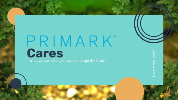 Primark Cares | Genially