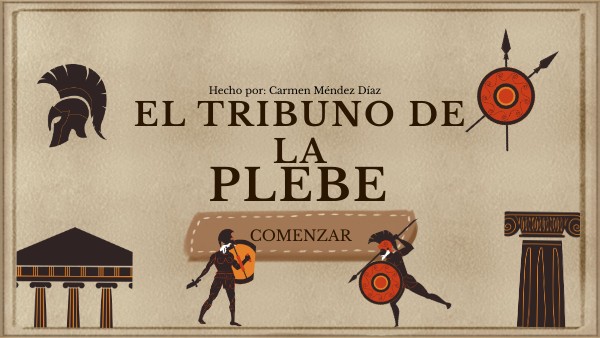 PRESENTACIÓN SOBRE EL TRIBUNO DE LA PLEBE