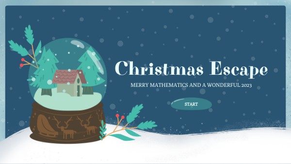 Christmas Maths Escape - 1gt | Genially