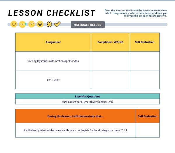 Topic 2 Lesson 4WIG Checklist