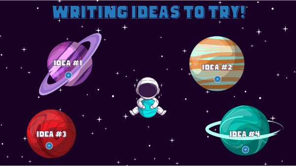 Writing Ideas to try