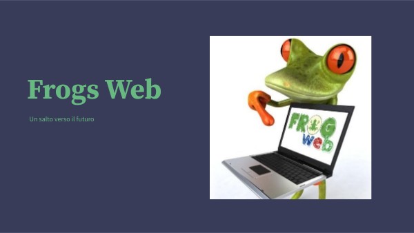 Frogs web
