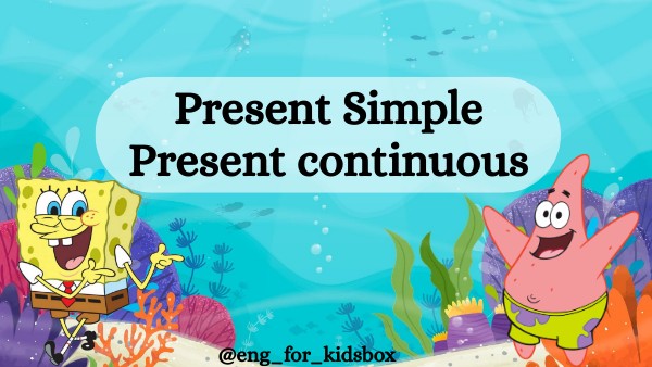 Present SimplePresent continuous (demo) | Genially