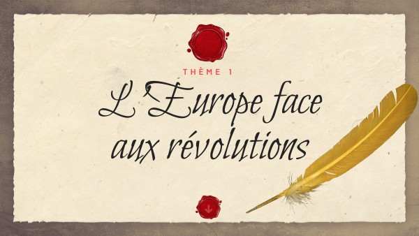 L'Europe face aux révolutions 2