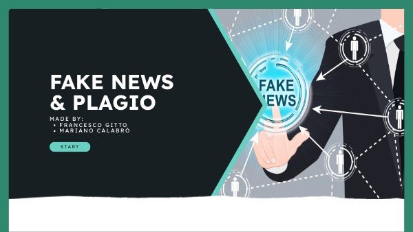 fake news e plagio | Genially
