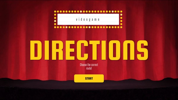 directions videogame | Genially
