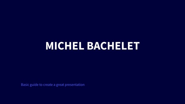 Michel Bachelet