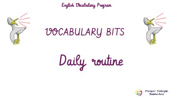 DAILY ROUTINE - ENGLISH BITS