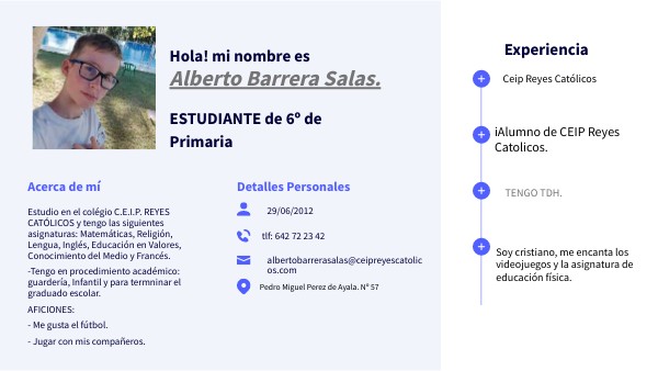 BASIC CV | Genially