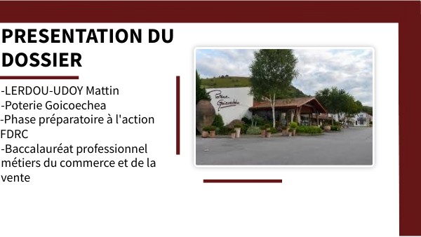 L.Mattin phase 1 FDRC bac | Genially