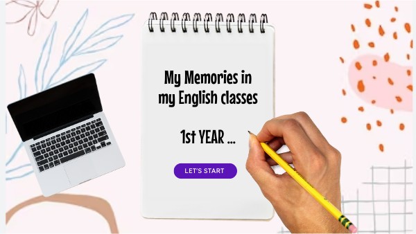 My memories in my english classes