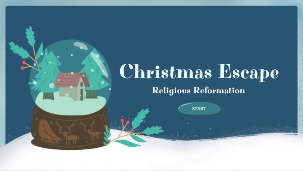 Religious Reformation ESCAPE ROOM