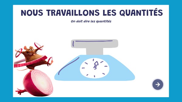 LES QUANTITÉS