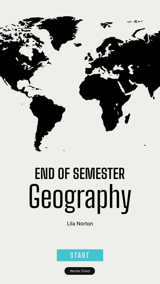 INTERACTIVE CREATIVE MAP | Genially